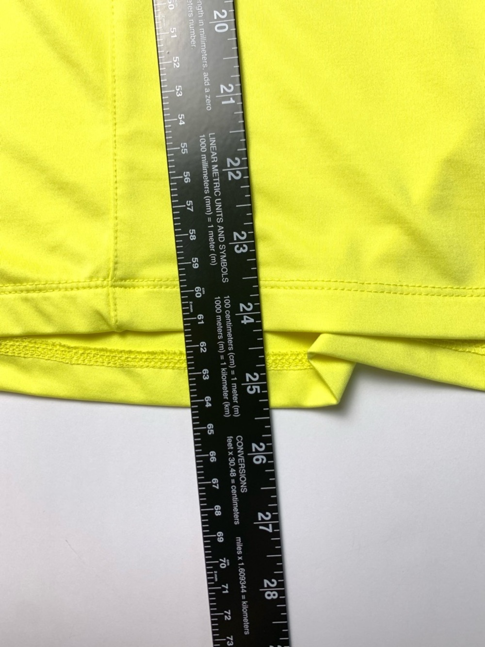 Jamie Sadock Womens M Golf Top Neon Yellow Sleeveless 1/4 Zip Stretch Pocket - Picture 12 of 12